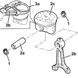 PISTON, PIN SET - REPLACE