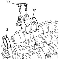 FRONT OIL SEAL OF R/H OVERHEAD CAMSHAFTS - REPLACE