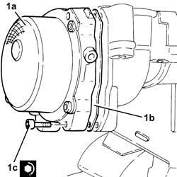 CAMSHAFT IN CYLINDER HEAD - R R WITH HEAD REMOVED