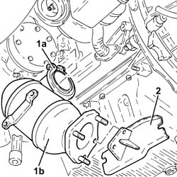 VARIABLE GEOMETRY TURBOCHARGER EXHAUST MANIFOLD ASSEMBLY SLEEVELEADING TO EXHAUST PIPE R R