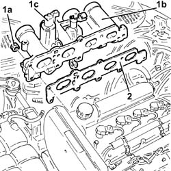 INLET MANIFOLD - R + R AND REPLACE SEAL