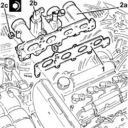 INLET MANIFOLD - R + R AND REPLACE SEAL