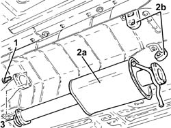 EXHAUST PIPE ASSEMBLY - R + R