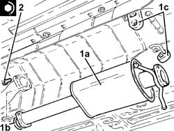 EXHAUST PIPE ASSEMBLY - R + R