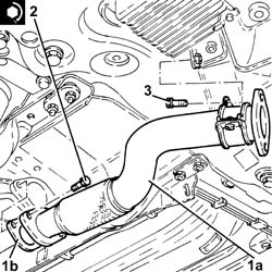 EXHAUST PIPE ASSEMBLY - R + R