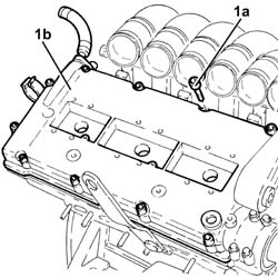 WATER PUMP - R + R WITH ENGINE REMOVED