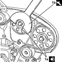 WATER PUMP - R + R WITH ENGINE REMOVED