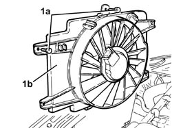 RADIATOR COOLING FAN - R + R