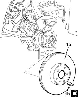FRONT BRAKE DISC - R R