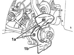 FRONT BRAKE DISC GUARD - R R