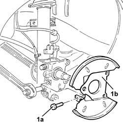 REAR BRAKE DISC GUARD - R R