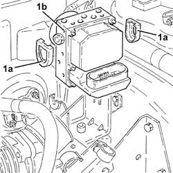 BRAKE SERVO/BRAKE PUMP ASSEMBLY - R R