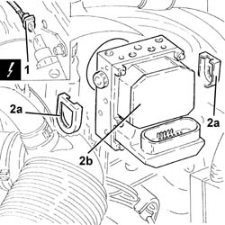 ABS HYDRAULIC AND ELECTRONIC CONTROL UNIT