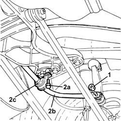 REAR SUSPENSION STABILIZER BAR - R+R