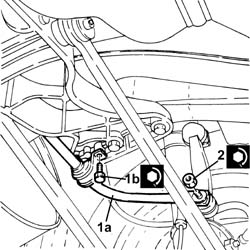 REAR SUSPENSION STABILIZER BAR - R+R