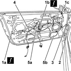FRONT DOOR WIRING - R R