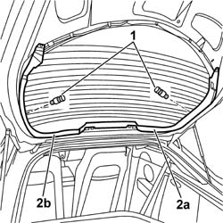 INTERNAL TAILGATE MOULDING (ONE) - R+R