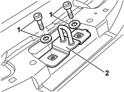 TAILGATE LOCK STRIKER - R+R