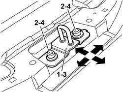 TAILGATE LOCK STRIKER - R+R