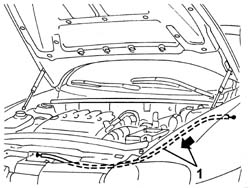 BONNET LID OPENING CONTROL - REPAIR