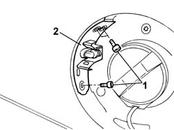 FUEL FILLER FLAP EMERGENCY OPENING CONTROL - REPAIR