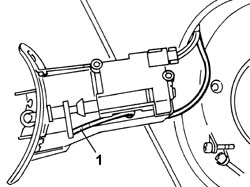 FUEL FILLER FLAP EMERGENCY OPENING CONTROL - REPAIR