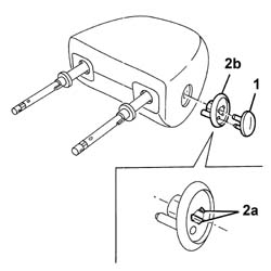 CENTRAL FRONT SEAT HEAD RESTRAINT - R R
