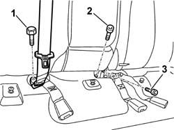 SPLIT REAR SEAT RIGHT SQUAB R R