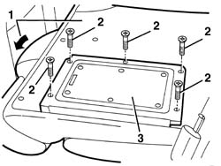 SKI FLAP IN REAR SEAT SQUAB RR