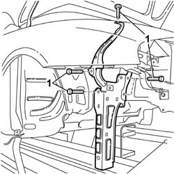R.R. FRONT WING MOUNTING BRACKET