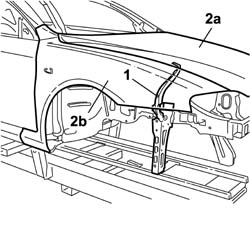 R.R. FRONT WING MOUNTING BRACKET