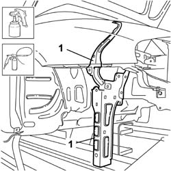 R.R. FRONT WING MOUNTING BRACKET