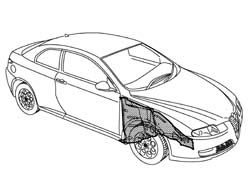 R.R. FRONT SIDE PANEL (ASSEMBLY)