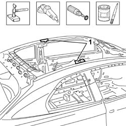 R.R. ROOF SUPPORT CROSSMEMBER