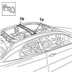 R.R. ROOF SUPPORT CROSSMEMBER