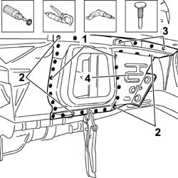 REAR WING LOWER REINFORCEMENT
