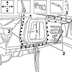 REAR WING LOWER REINFORCEMENT