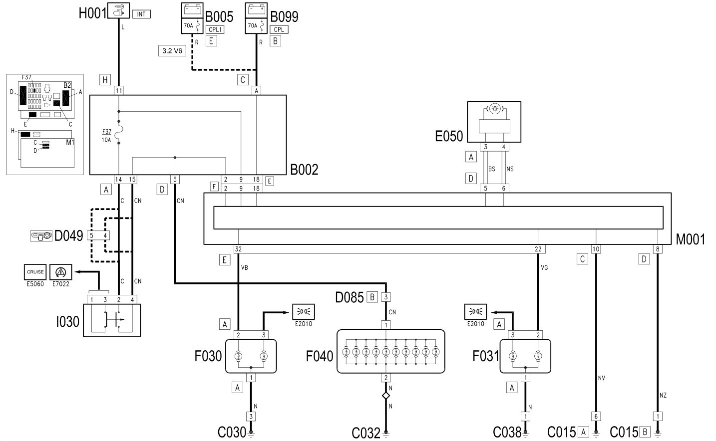BRAKE LIGHTS - WIRING DIAGRAM