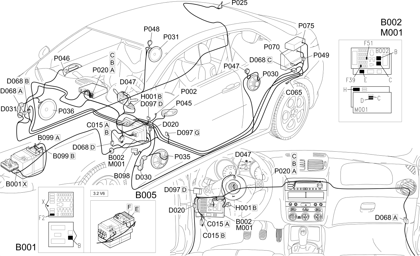 RADIO - COMPONENT LOCATION