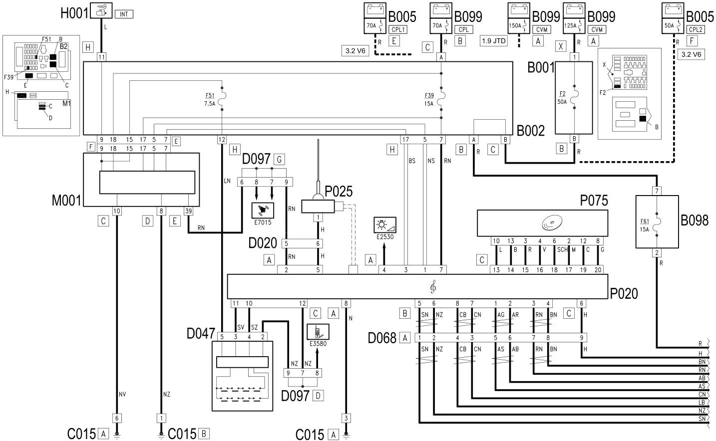RADIO - WIRING DIAGRAM