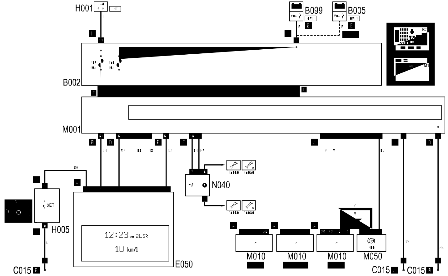 TRIP COMPUTER - WIRING DIAGRAM