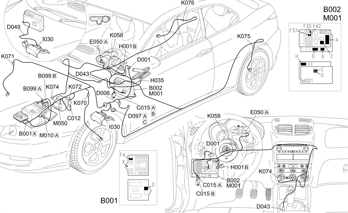 VDC - LOCATION OF COMPONENTS