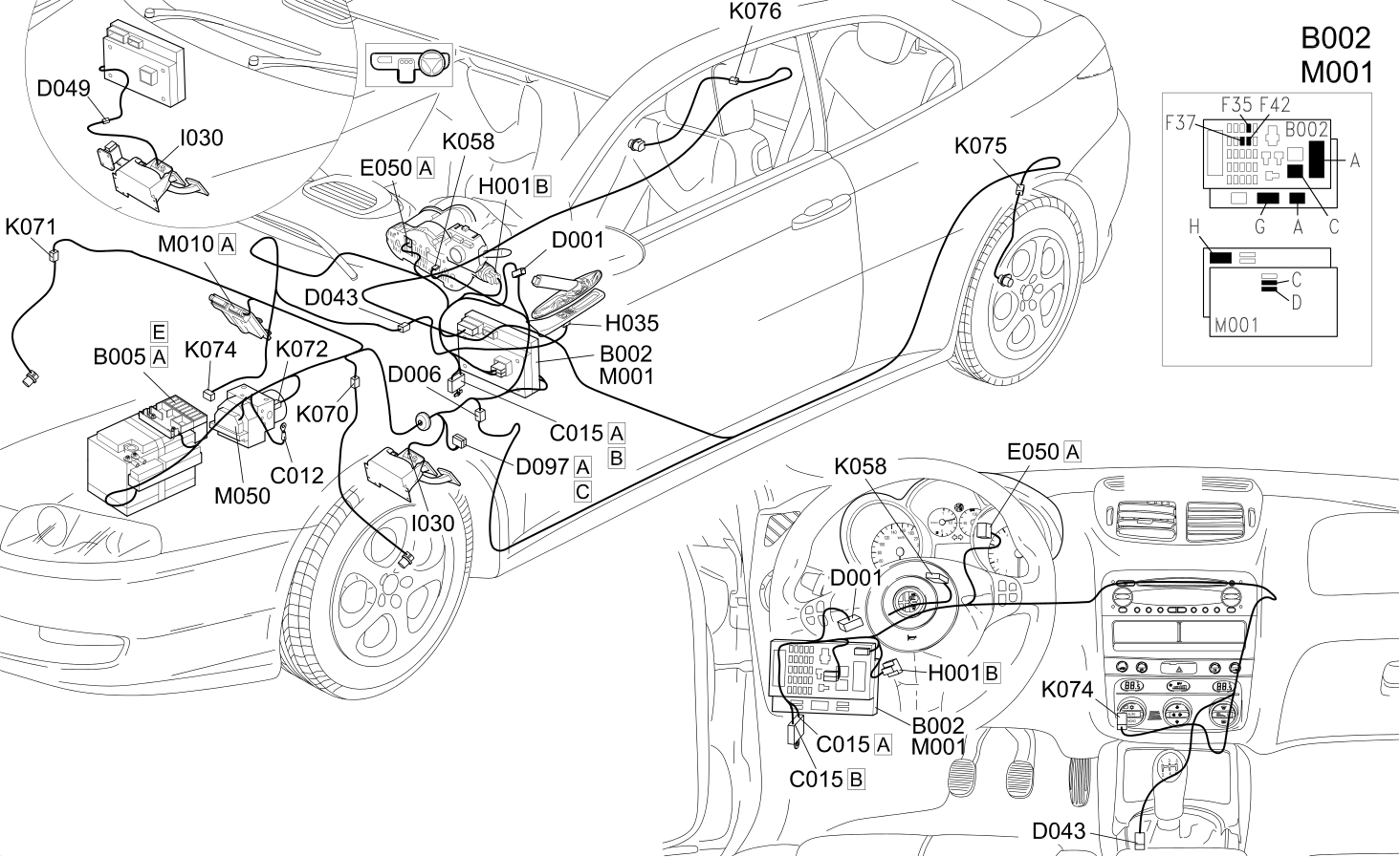 VDC - LOCATION OF COMPONENTS