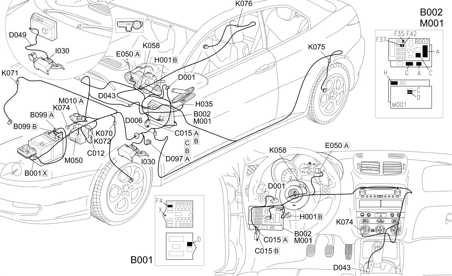 VDC - LOCATION OF COMPONENTS