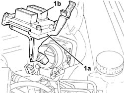 IGNITION/INJECTION SYSTEM CONTROL UNIT MOUNT - R R