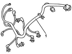 INJECTOR CABLE LOOM - R.R.