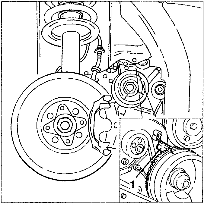 Diagram showing crankshaft rotation and camshaft alignment
