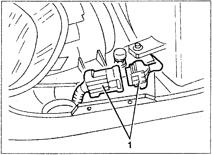Front bumper removal diagram showing screws connecting bumper to gravel guard and front bumper screws