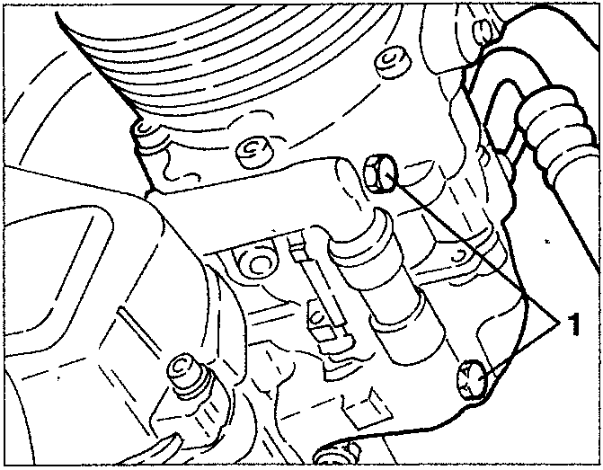 Conditioner compressor positioning