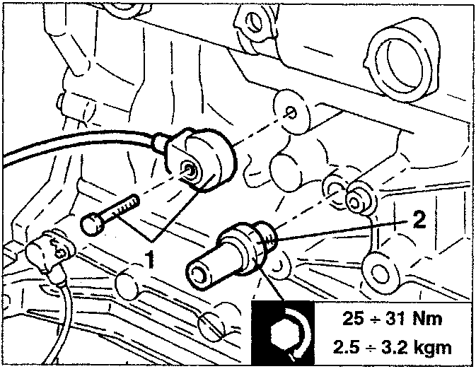Pinging and oil pressure sensors removal